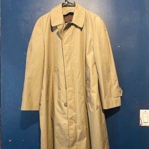 Vtg LONDON FOG Mens Trench Coat